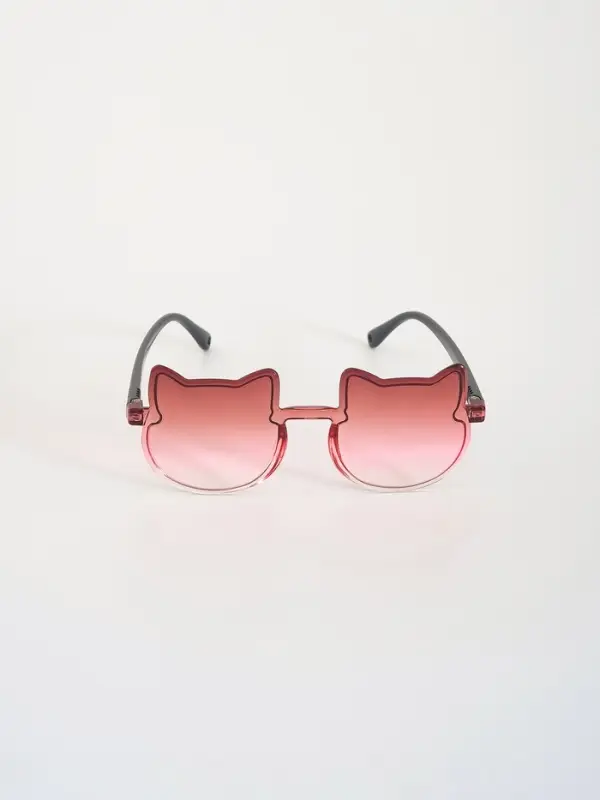 Карнавальные очки "Кошечка" градиент, цвета МИКС