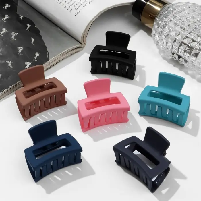 Крабик для волос «Матовый», геометрия мини, 4 см, МИКС Крабик для волос «Матовый», геометрия мини, 4 см, МИКС