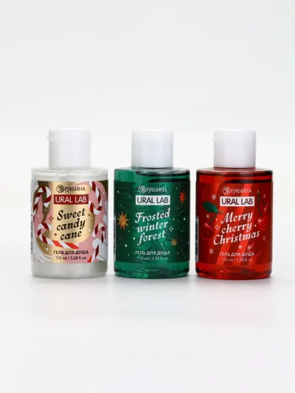 У_Winter Melody Набор в треугольной HNY, 3 геля для душа по 100 мл (10872543) У_Winter Melody Набор в треугольной HNY, 3 геля для душа по 100 мл (10872543)