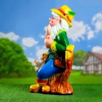 Садовая фигура из гипса &laquo;Гном - охотник&raquo;, 30&times;40&times;70 см