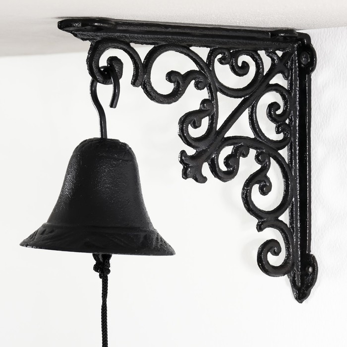 Колокол сувенирный чугун  Колокол сувенирный чугун "Ажур" 18х9,7х18,5 см