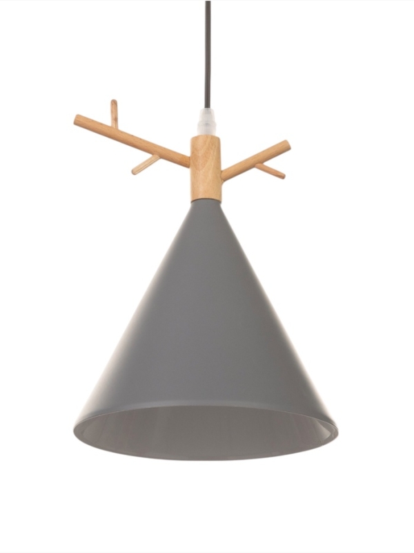 Светильник BayerLux 34857/1 E27 40Вт серый 18х18х26-126 см Светильник BayerLux 34857/1 E27 40Вт серый 18х18х26-126 см