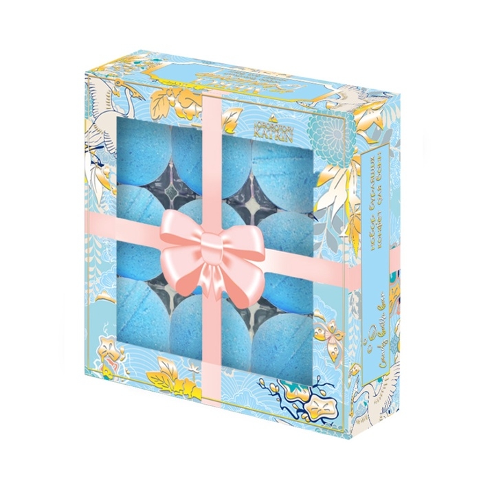 Набор бомбочек для ванн Merci beaucoup 9 шт по 40 г Набор бомбочек для ванн Merci beaucoup 9 шт по 40 г