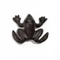 Фигурка декоративная &laquo;Лягушка речная&raquo;, 8&times;7&times;2.5 см, чугун