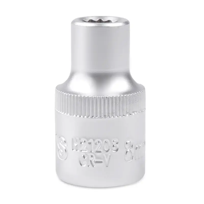 Головка торцевая 12-гранная 1/2''DR (08 мм) AVS H21208