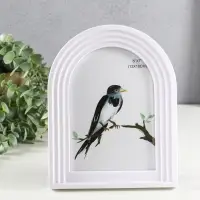 Фоторамка пластик 13х18 см "Арка" белая 21,5х17х1,8 см Фоторамка пластик 13х18 см "Арка" белая 21,5х17х1,8 см