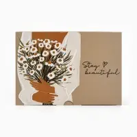 Коробка‒пенал, упаковка подарочная, &laquo;Stay beautiful&raquo;, 22&times;15&times;10 см