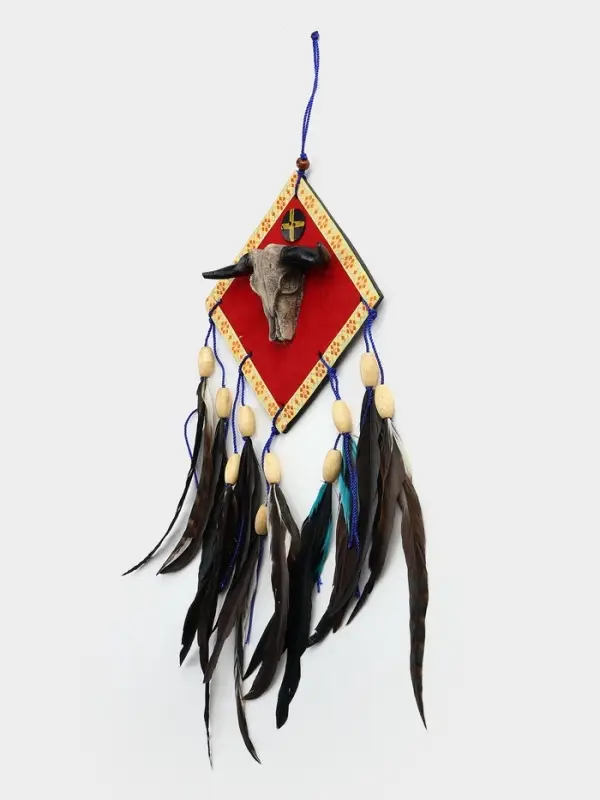 Ловец снов &laquo;Череп буйвола&raquo;, 20&times;4&times;35 см, МИКС