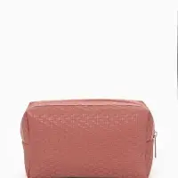 Косметичка дор Плетенка, 16*5*10, отдел на молнии, темно-розовый