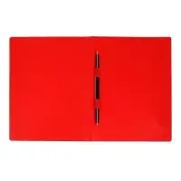 Папка с пластиковым скоросшивателем А4, 500 мкм, корешок 14 мм, Calligrata, до 100 листов, красная