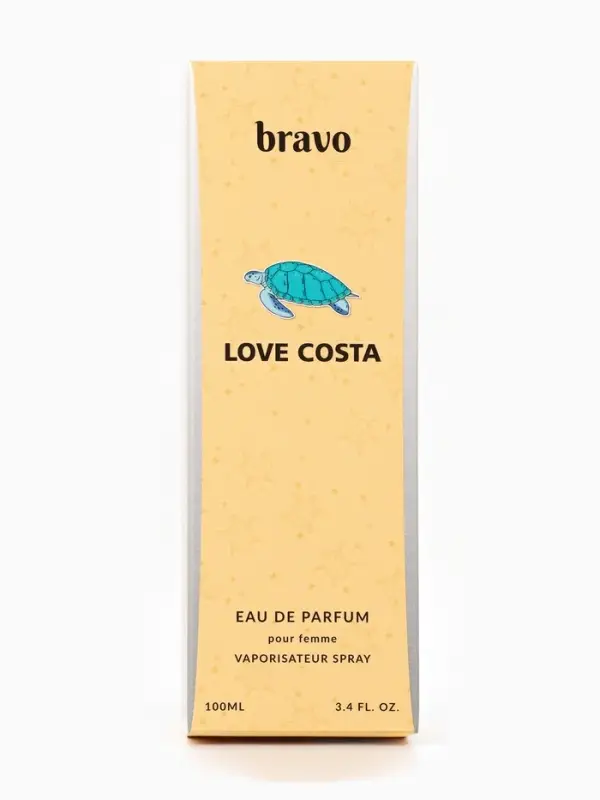 Парфюмерная вода женская Bravo Love Costa, 100 мл (по мотивам Lacoste Pour Femme (Lacoste)