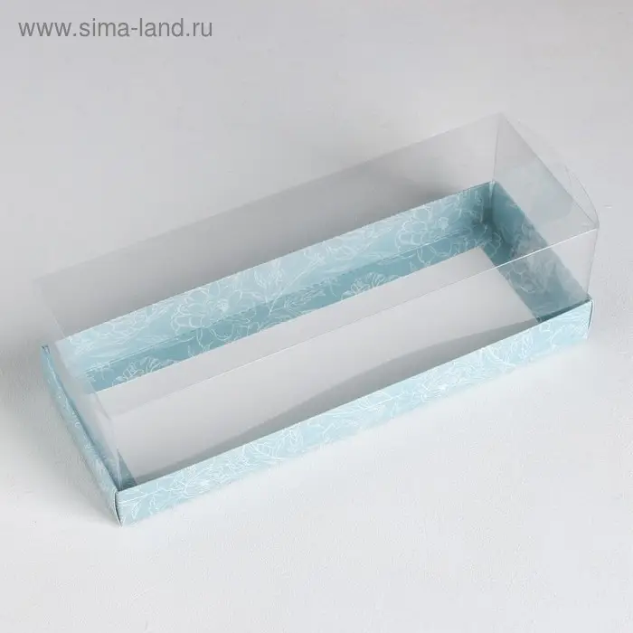 Коробка кондитерская Flowers, 26 х 8 х 9.5 см Коробка кондитерская Flowers, 26 х 8 х 9.5 см