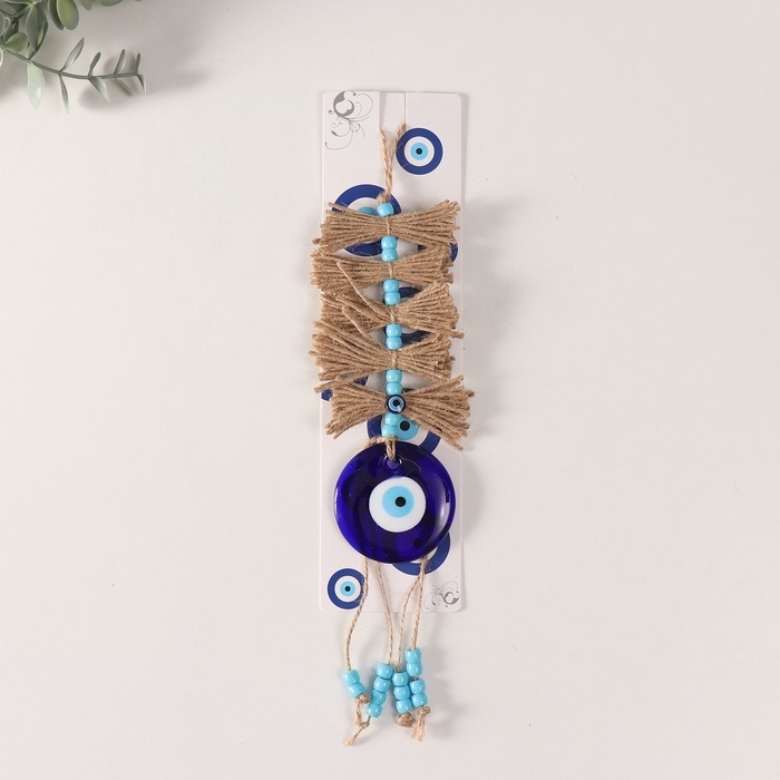 Подвеска от сглаза  Подвеска от сглаза "Глаз Назара - амулет" 6х24 см