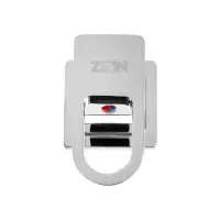 Смеситель на борт ванны ZEIN NB-5, на четыре отверстия, комплект, хром