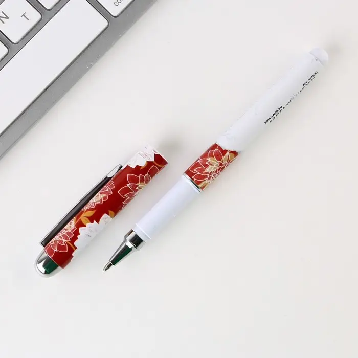 Ручка шариковая, синяя паста, 1 мм, пластик, в открытке &laquo;Учитель №1&raquo;