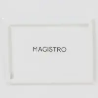 Тарелка Magistro &laquo;Лакомка&raquo;, 25&times;20 см, прямоугольная, фарфор, белая