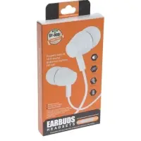 Наушники проводные SY-009, вакуумные, микрофон, Jack 3.5 мм, белые
