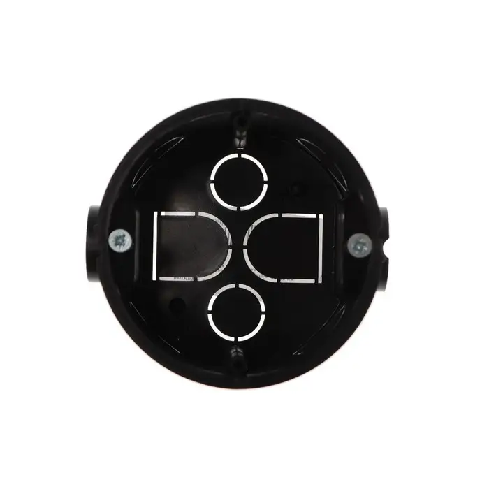 Коробка установочная Luazon Lighting, 68х40 мм, IP20, для сплошных стен, черная Коробка установочная Luazon Lighting, 68х40 мм, IP20, для сплошных стен, черная