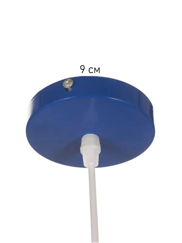 Светильник Edward, 1&times;40 Вт, Е27, 38&times;38&times;25 см, синий