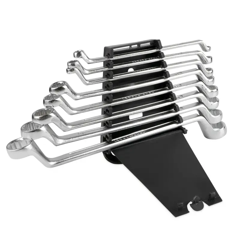 Набор ключей гаечных накидных изогнутых на держателе (6-22 мм) (8 предметов) JT KJ2N8P