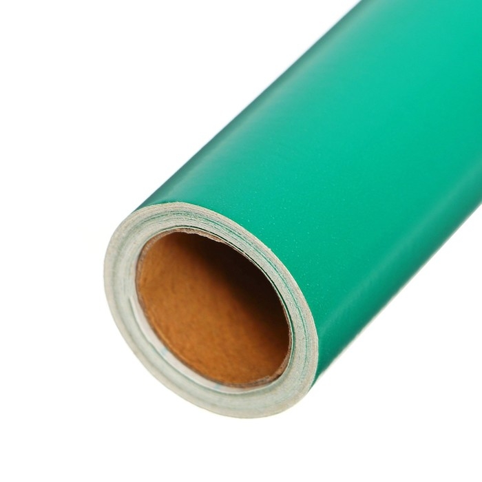 Пленка самоклеящаяся, светло - зелёная, 0.45 х 3 м, 8 мкм Пленка самоклеящаяся, светло - зелёная, 0.45 х 3 м, 8 мкм