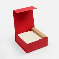 Коробка складная Quadra Fold, красная Коробка складная Quadra Fold, красная