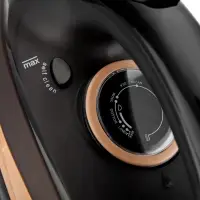 Утюг паровой BRAYER 4010BR, 2400 Вт, керамическая подошва, 320 мл, беспроводной, коричневый