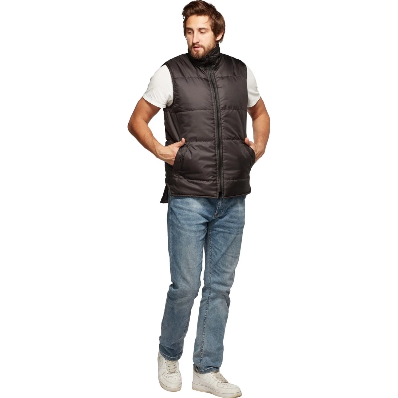 Жилет утепленный универсальный Комфорт+ чер 112-116/170-176