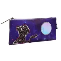 Пенал мягкий, 1 отделение, 90 х 215 х 10 мм, плоский, deVENTE, Galaxy Girl, искусственная кожа