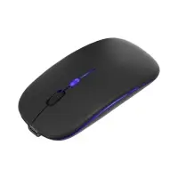 Мышь MB-2.4 беспроводная, оптическая, подсветка, 800-1600 dpi, USB, Bluetooth, чёрная