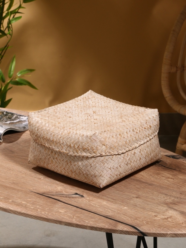 Набор плетеных корзин "Энди" 28.5х28.5х18.5 см