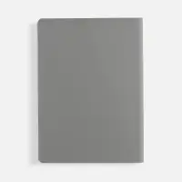Ежедневник Flex Shall New, недатированный, темно-серый