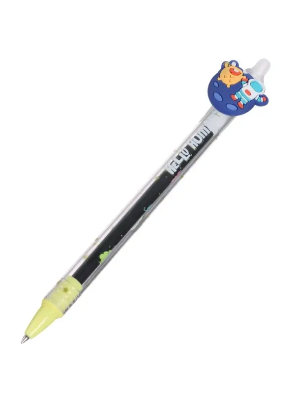 Ручка-прикол Calligrata &laquo;Космос&raquo;, синий стержень, гелевая, МИКС