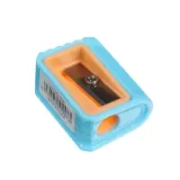 Набор точилок &laquo;Пастель&raquo;, 5 штук, ребристая, МИКС