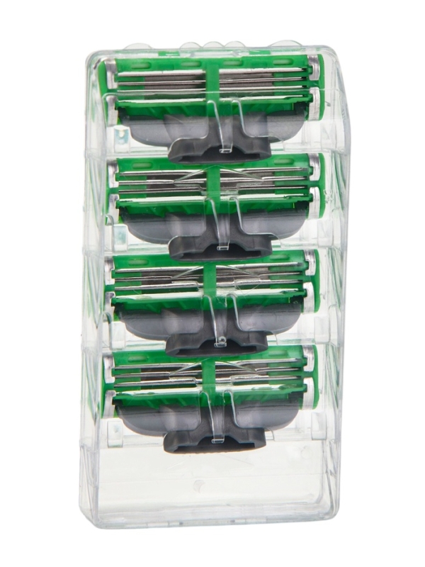 Сменные кассеты Gillette Mach3 зеленые, 8 шт Сменные кассеты Gillette Mach3 зеленые, 8 шт