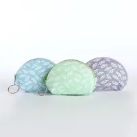 Кошелёк &laquo;Пёрышки&raquo;, монетница, на молнии, Выбражулька, МИКС