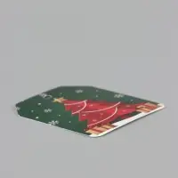Шильдик новогодний на подарок &laquo;С Новым годом!&raquo;, 6 шт., 5&times;6.5 см, красный, зелёный