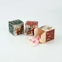 Коробки для адвент - календаря новогодние &laquo;Советский&raquo;, набор 31 шт., 7&times;7&times;7 см