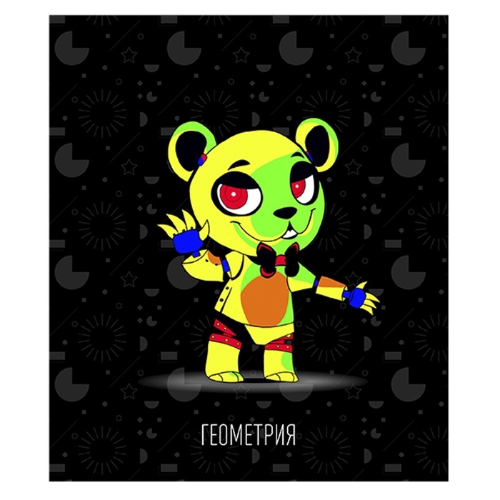 Тетрадь предм Неоновые звери Calligrata TOP 48л кл Геометрия, мел карт, НЕОН печать, офсет Тетрадь предм Неоновые звери Calligrata TOP 48л кл Геометрия, мел карт, НЕОН печать, офсет