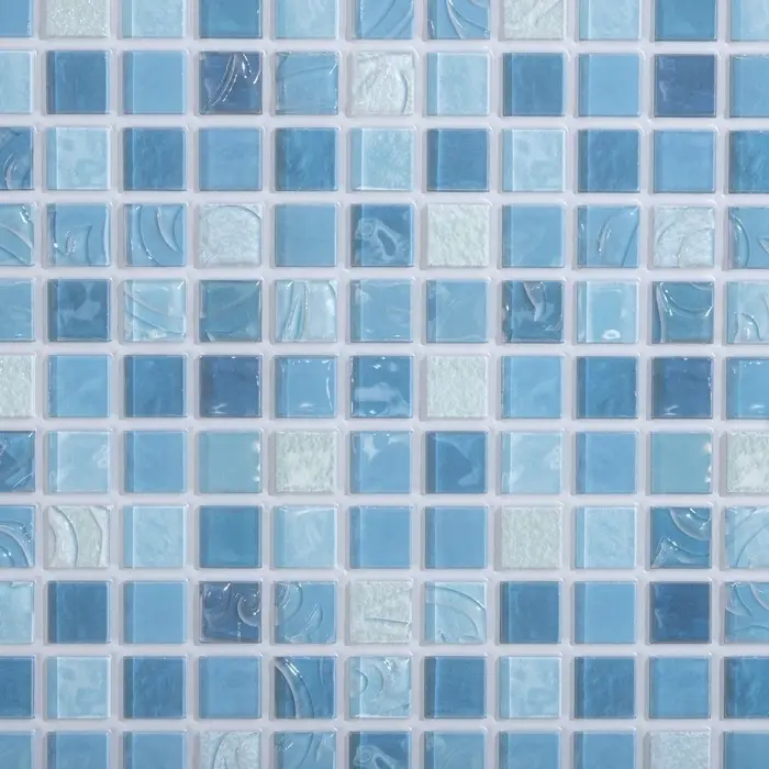 Стеновая панель ПВХ &laquo;Мозаика Лазурь&raquo;, 960&times;480 мм