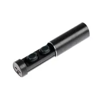 Наушники беспроводные VBT 1.16, TWS, вакуумные, Bluetooth 5.0, 40/250 мАч, с фонариком, чёрные