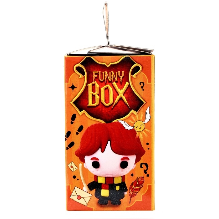 Игрушка - сюрприз Funny Box «Волшебники»: детский брелок, наклейки