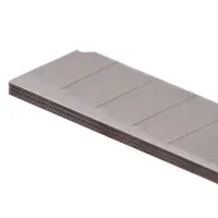 Лезвия для канцелярского ножа ErichKrause, 18 мм, 10 штук, в пластиковом контейнере