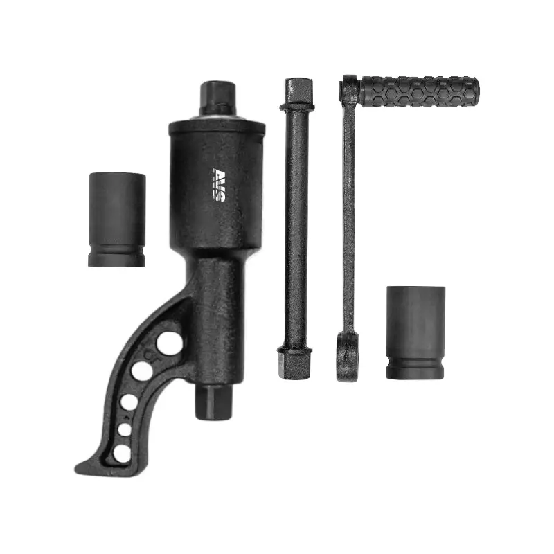 Гайковерт механический удлиненный 1"DR 320 мм, 3800Нм, 1: 58 (головки 32,33 мм) в кейсе AVS WL-03