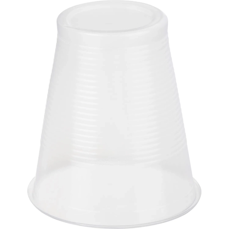 Стакан одноразовый 300мл прозр., для хол/гор., бюджет, КОМУС ПП 50шт/уп