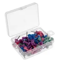 Кнопки силовые 50 штук, пастель ассорти