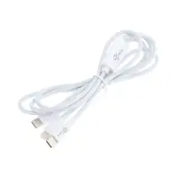 Кабель-разветвитель VIXION PRO VX-19, Type-C &mdash; Type-C + Lightning, 10 Вт, 1.2 м, белый