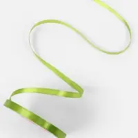 Лента атласная, 6 мм, 23&plusmn;1 м, светло-зелёная №184