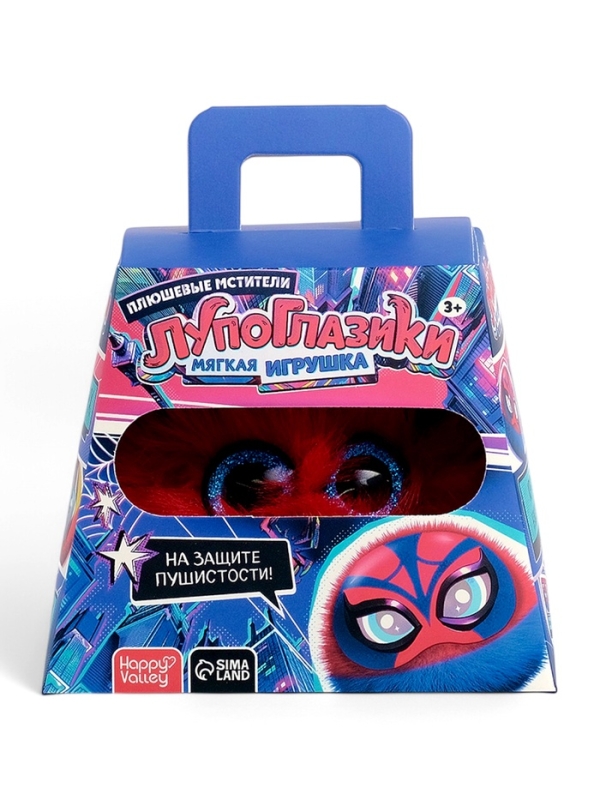 Мягкая игрушка «Лупоглазики. Плюшевые мстители: Спайди-пух» Мягкая игрушка «Лупоглазики. Плюшевые мстители: Спайди-пух»