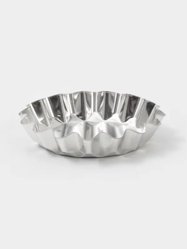 Форма для выпечки универсальная, d=15.2 см, h=3.4 см, жесть, серебристая